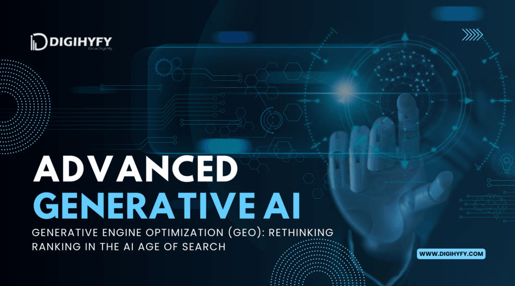 Generative Engine Optimization (GEO): Rethinking Ranking in the AI Age of Search