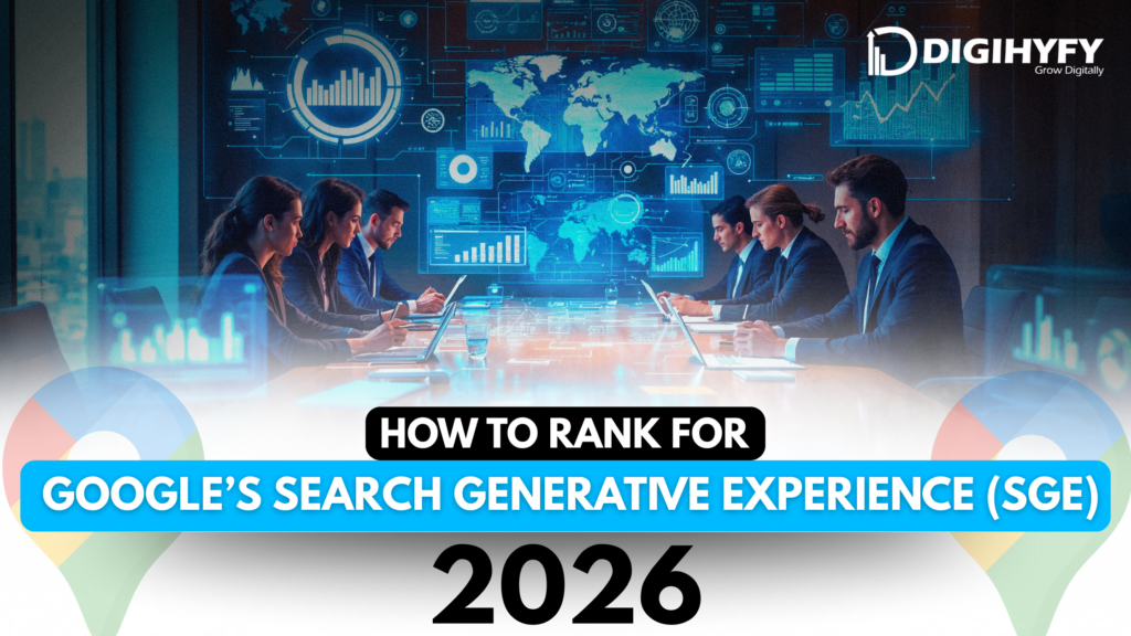 How to Rank for Google’s Search Generative Experience (SGE) in 2026