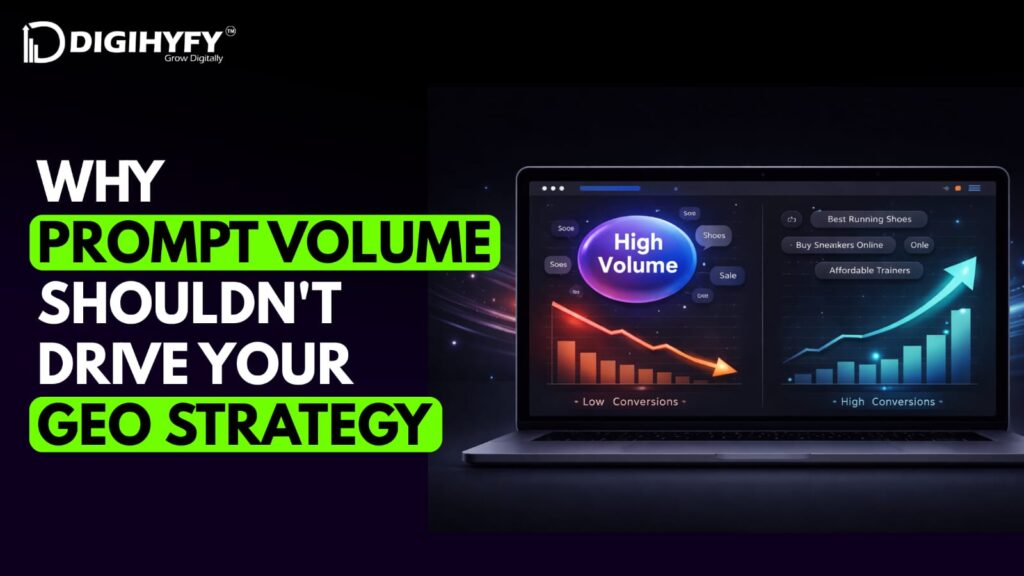 Why Prompt Volume Shouldn’t Drive Your GEO Strategy (2026 Guide)