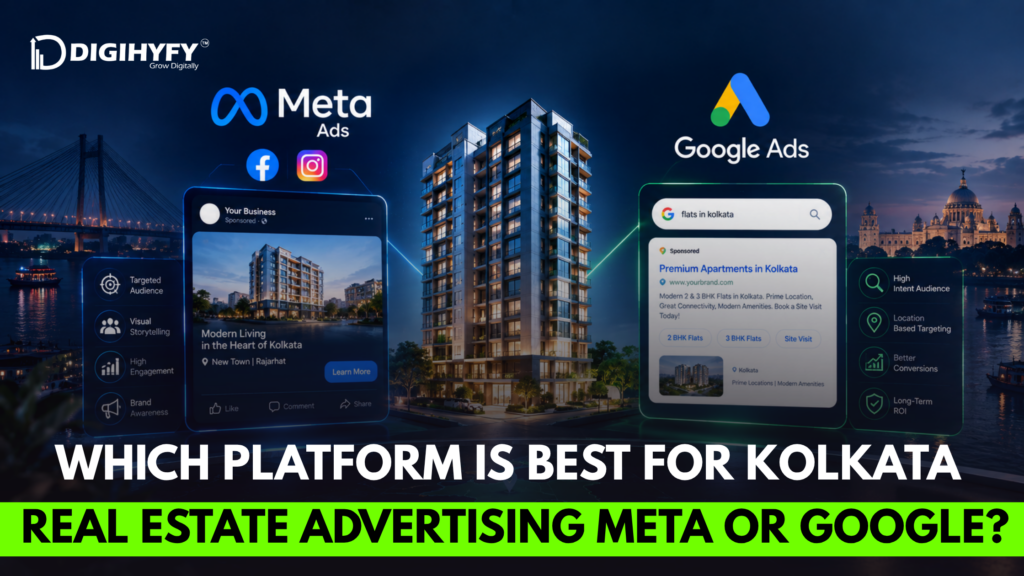 Which platform is best for kolkata real estate advertising meta or google?