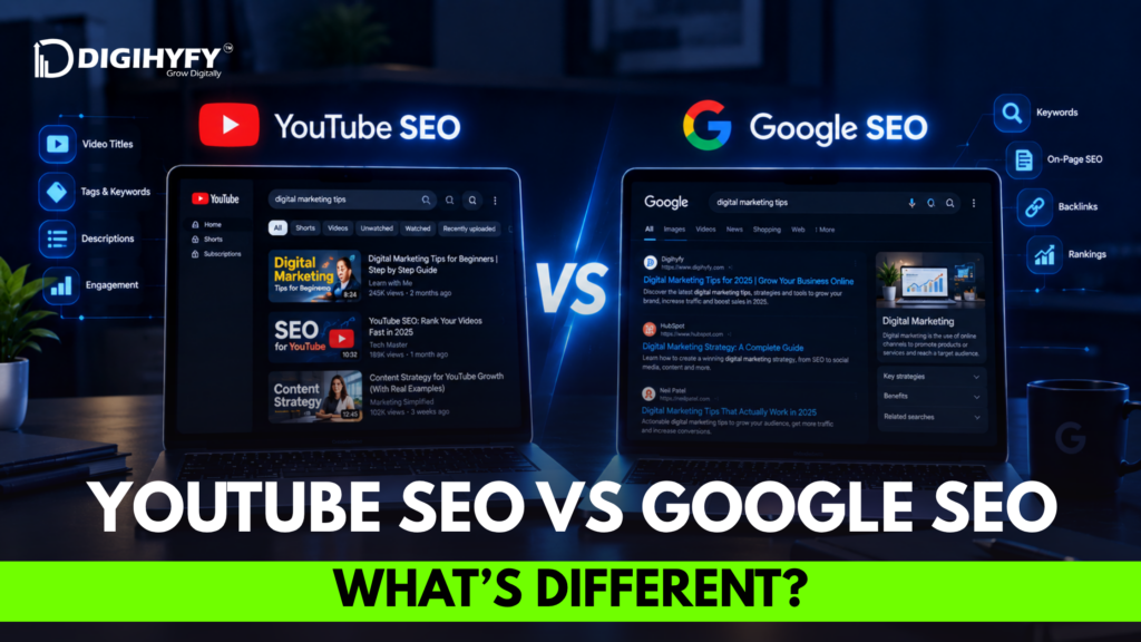 YouTube SEO vs Google SEO: What’s Different?